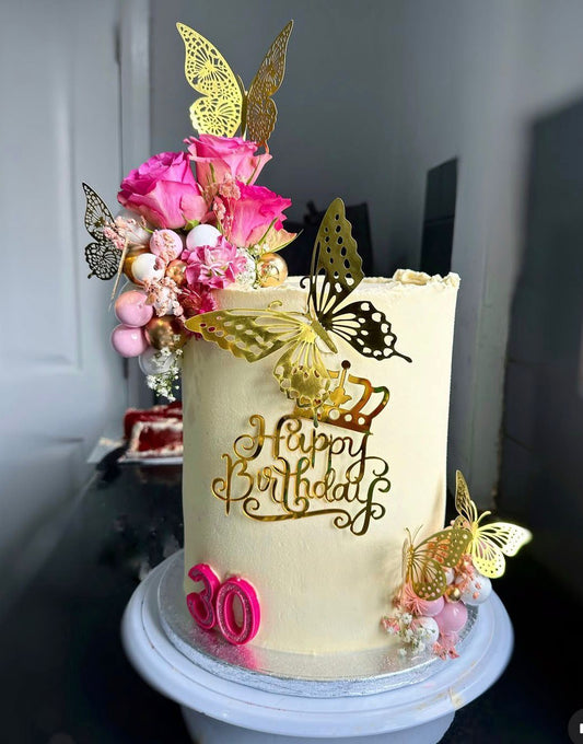 Butterflies & Roses