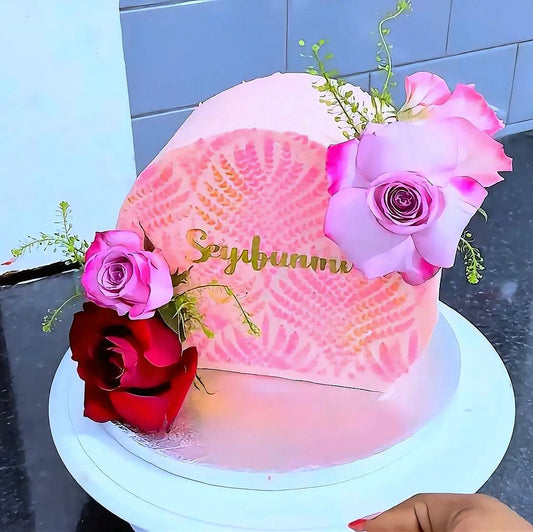Semi floral sphere