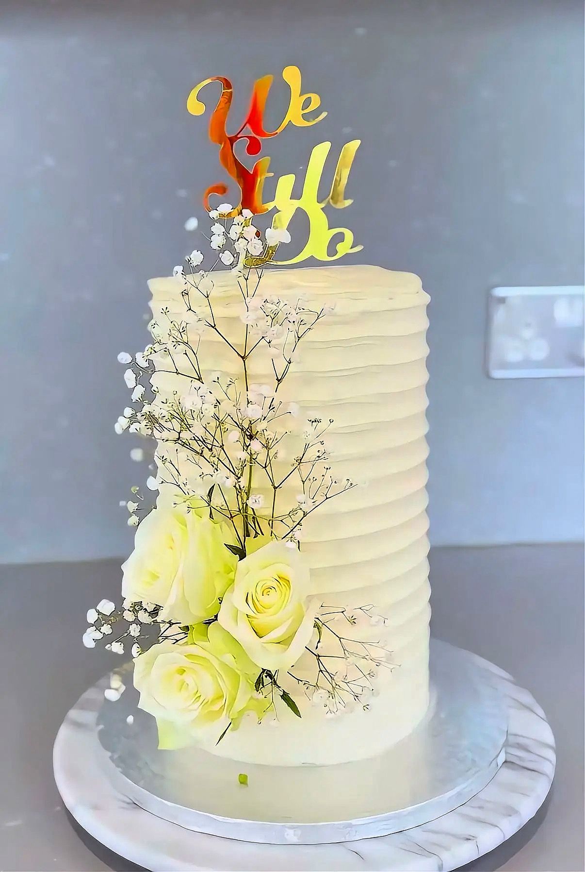 Classic anniversary cake