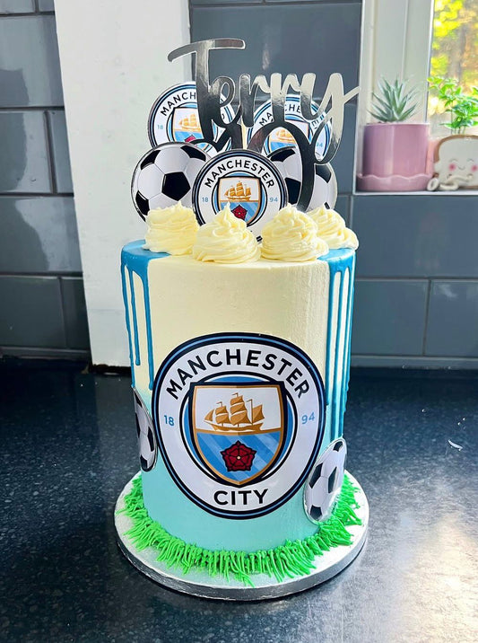 Football themed cake