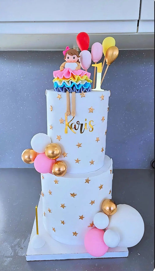 Dolly and balloons