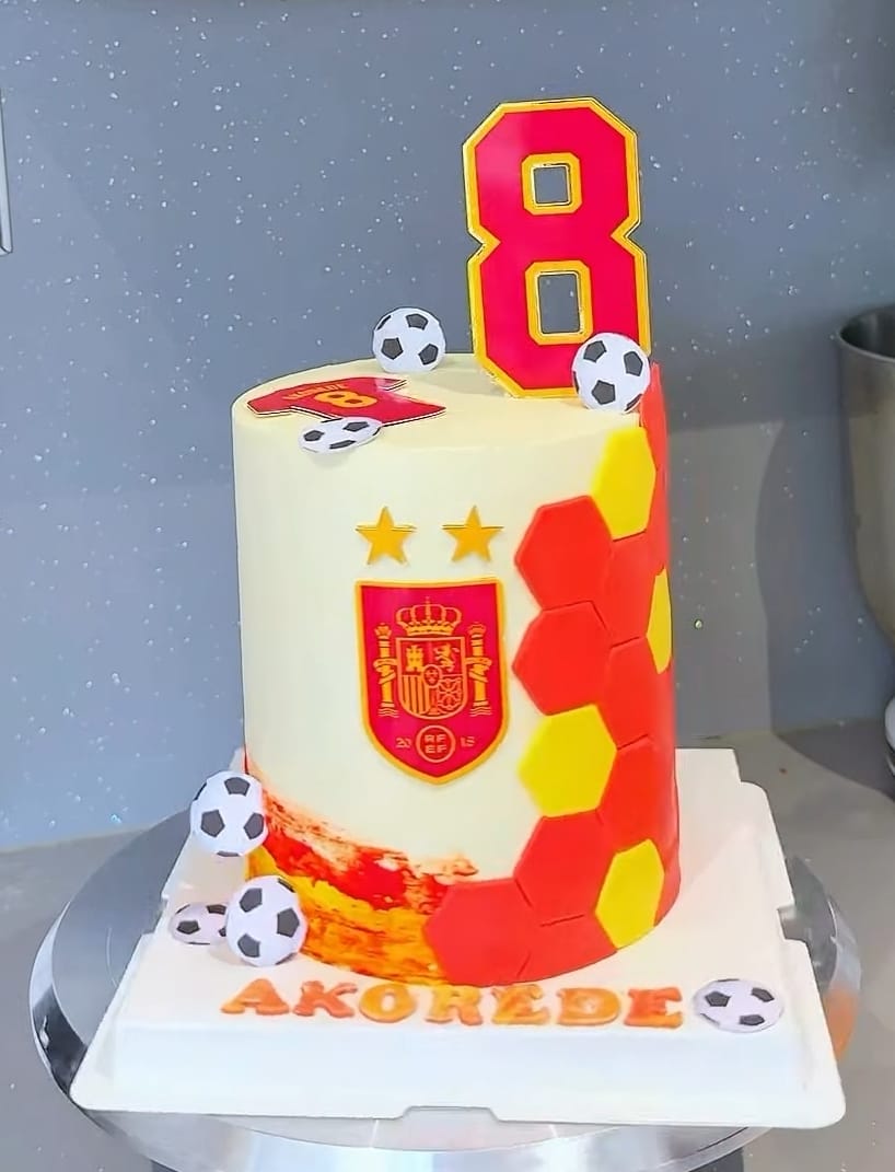 Football cake