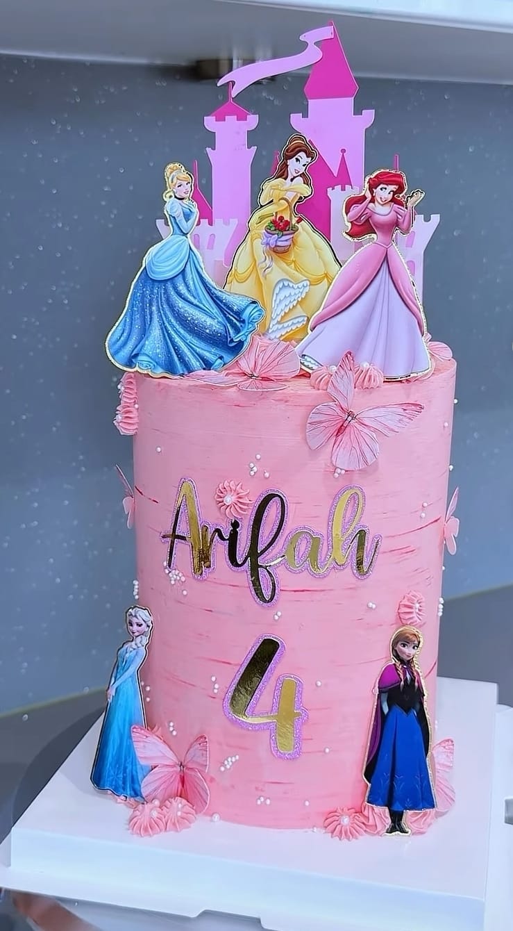 Princess Pink Cake