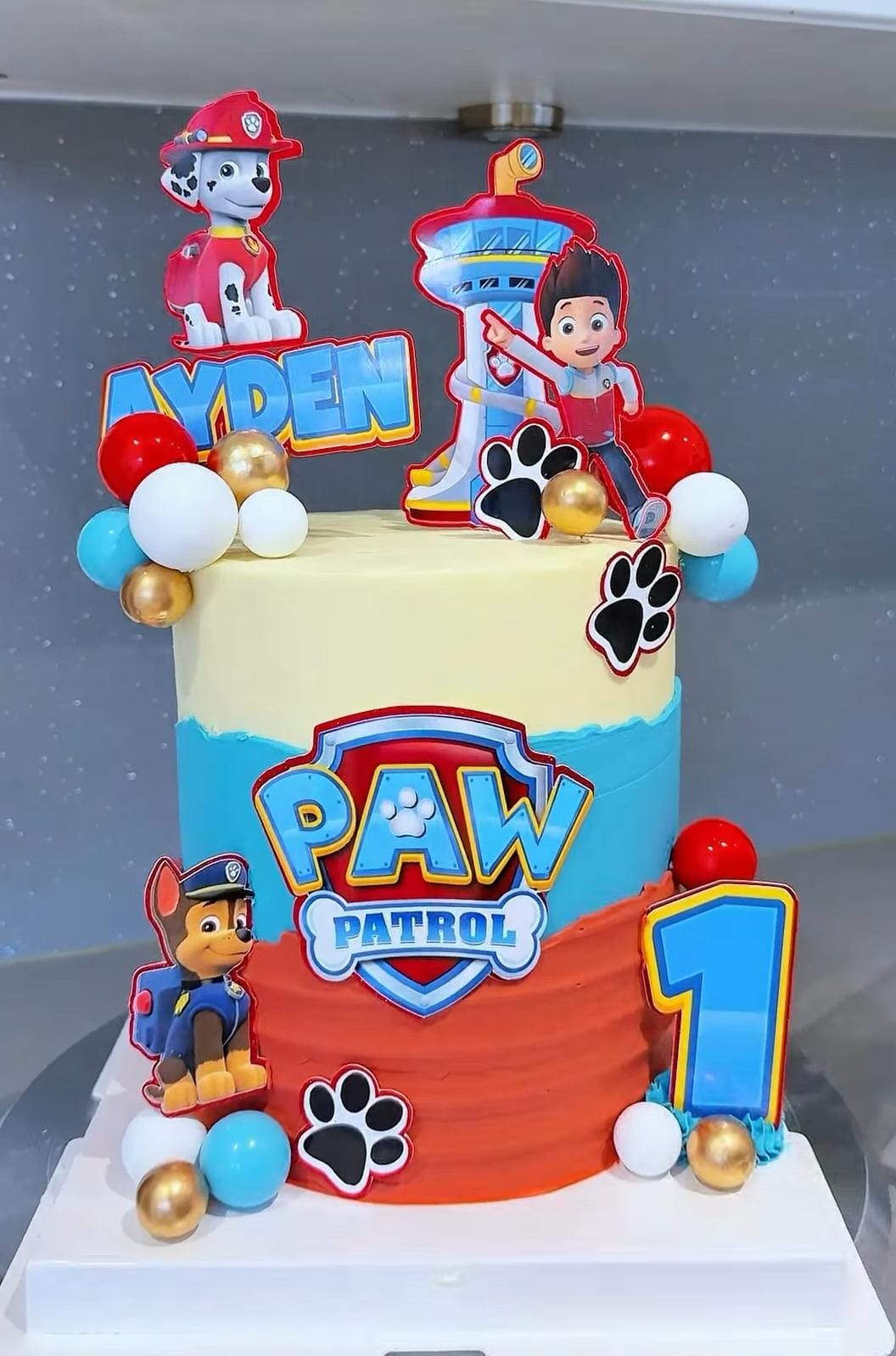 Pawpatrol character cake