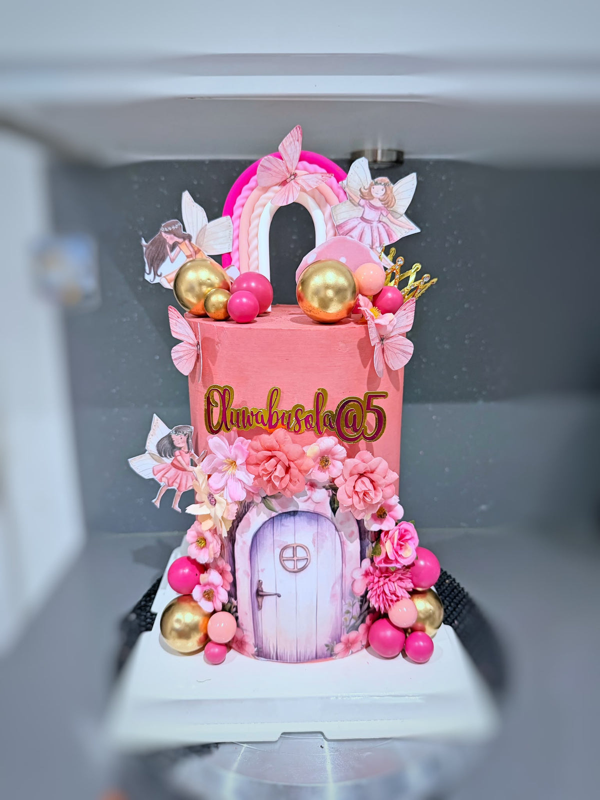 Fairy bloom cake